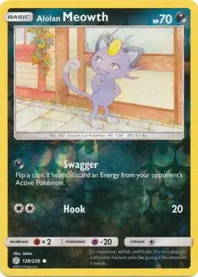 Alolan Meowth [Reverse Holo]