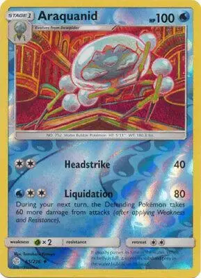Araquanid [Reverse Holo] - Pokemon Cosmic Eclipse #65