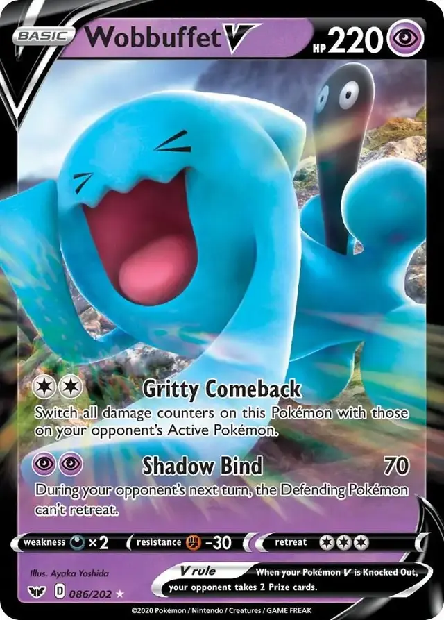 Wobbuffet V - Pokemon Sword & Shield #86