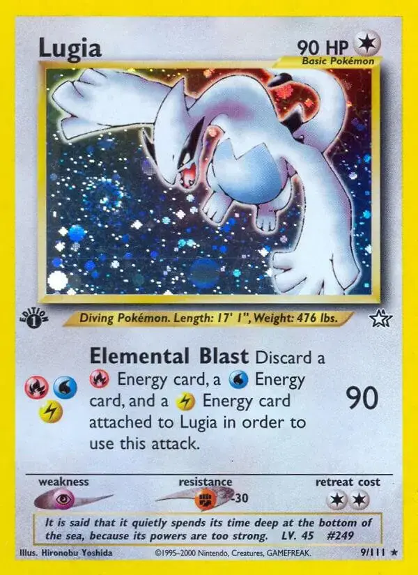 Lugia [1st Edition] - Pokemon Neo Genesis #9