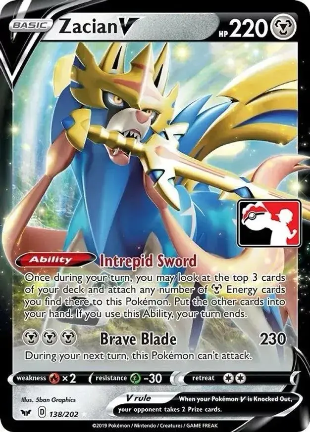 Zacian V [Prize Pack]