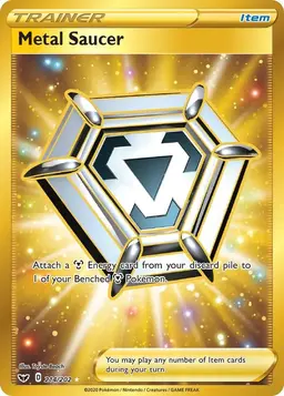 Metal Saucer 214 - Pokemon Sword & Shield
