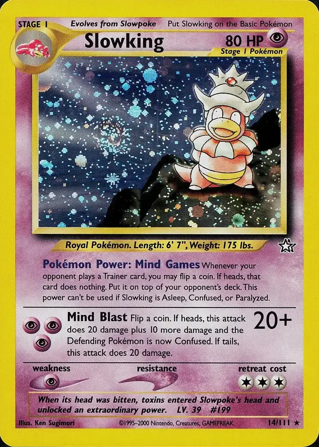 Slowking - Pokemon Neo Genesis #14