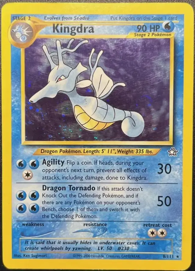 Kingdra - Pokemon Neo Genesis #8