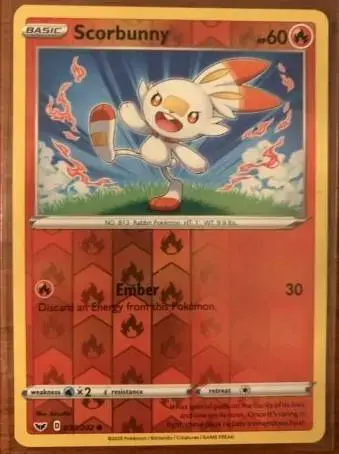Scorbunny [Reverse Holo] - Pokemon Sword & Shield #30