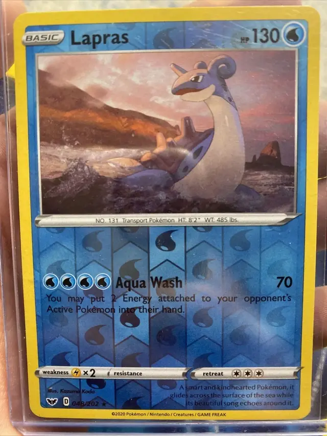 Lapras [Reverse Holo] - Pokemon Sword & Shield #48