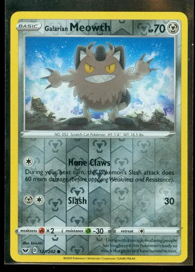 Galarian Meowth [Reverse Holo]