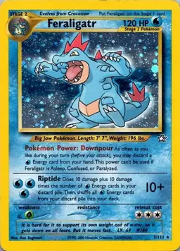 Feraligatr - Pokemon Neo Genesis