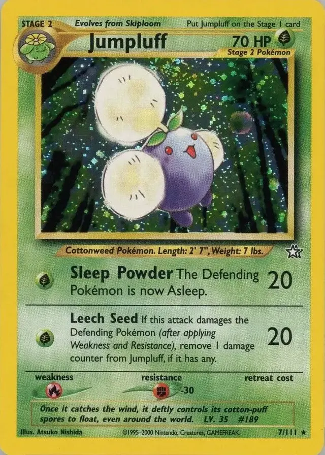 Jumpluff - Pokemon Neo Genesis #7