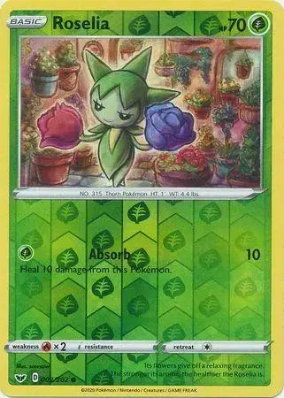 Roselia [Reverse Holo] - Pokemon Sword & Shield #2
