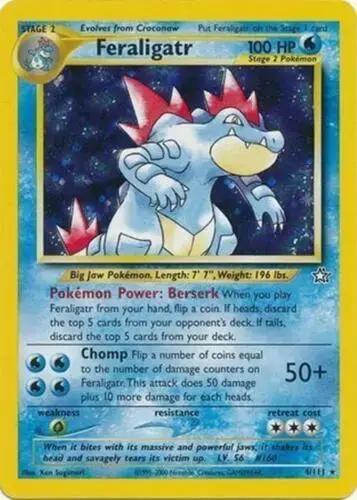 Feraligatr - Pokemon Neo Genesis #4