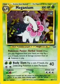Meganium - Pokemon Neo Genesis