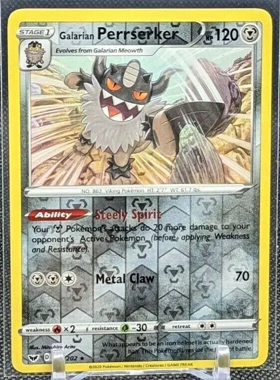 Galarian Perrserker [Reverse Holo]