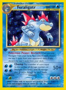 Feraligatr [1st Edition] - Pokemon Neo Genesis