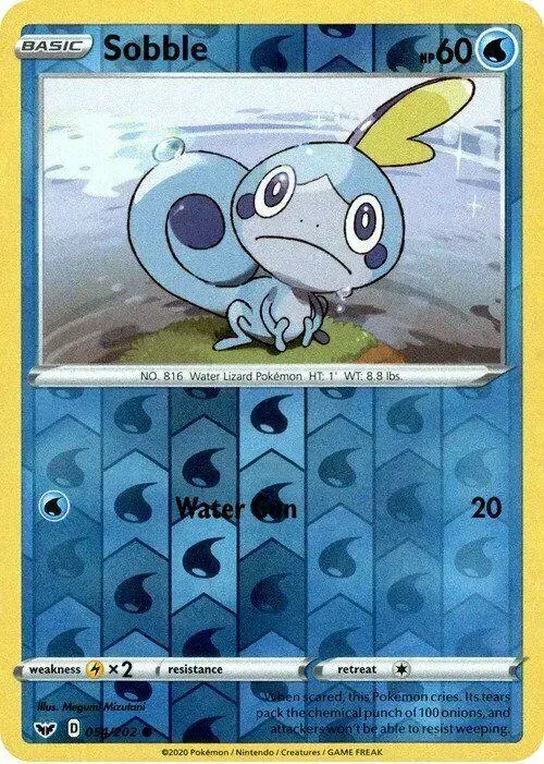 Sobble [Reverse Holo] - Pokemon Sword & Shield #54