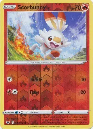 Scorbunny [Reverse Holo] - Pokemon Sword & Shield #31