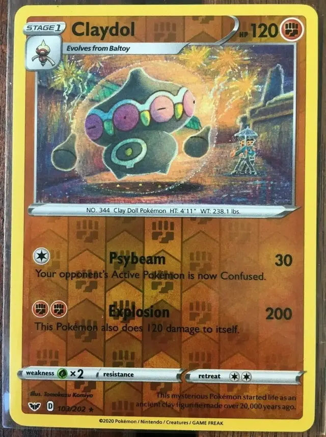 Claydol [Reverse Holo]