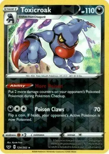 Toxicroak [Reverse Holo]