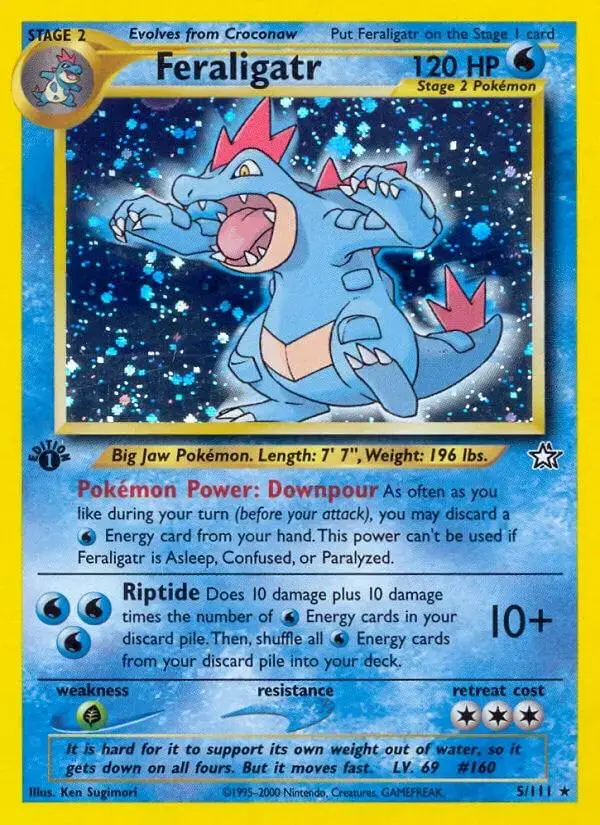 Feraligatr [1st Edition] - Pokemon Neo Genesis #5
