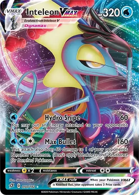 Inteleon VMAX - Pokemon Rebel Clash #50