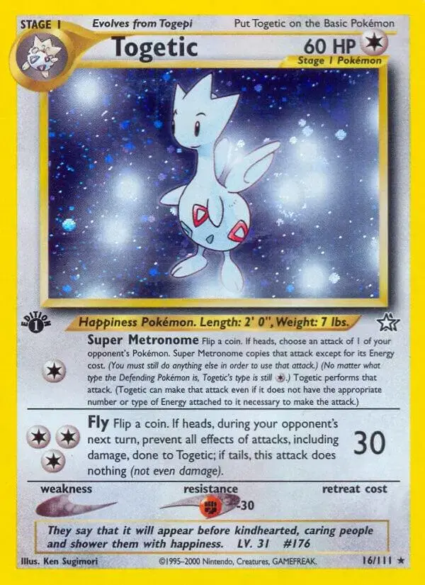 Togetic [1st Edition] - Pokemon Neo Genesis #16