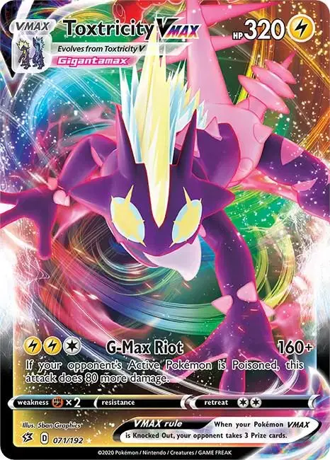 Toxtricity VMAX - Pokemon Rebel Clash #71