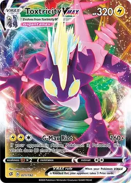 Toxtricity VMAX 71 - Pokemon Rebel Clash