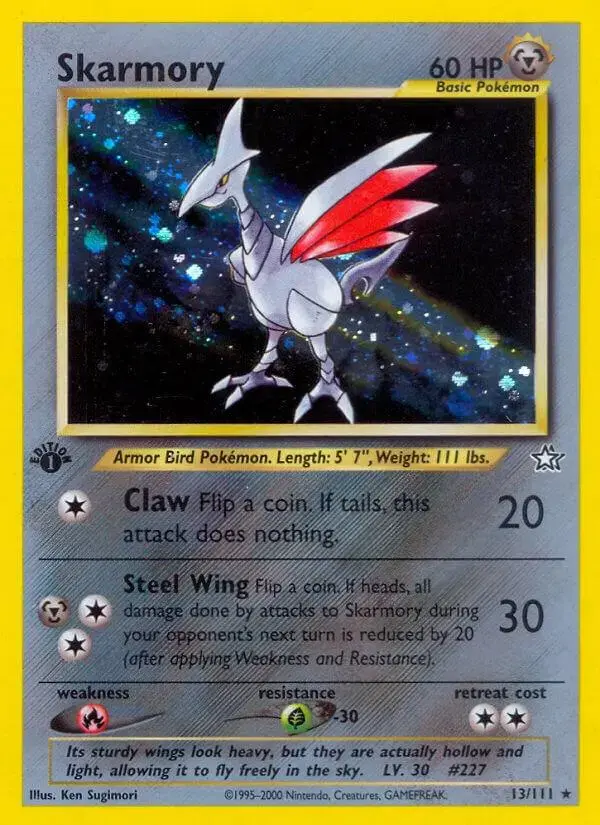 Skarmory [1st Edition] - Pokemon Neo Genesis #13