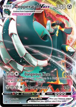 Copperajah VMAX 137 - Pokemon Rebel Clash