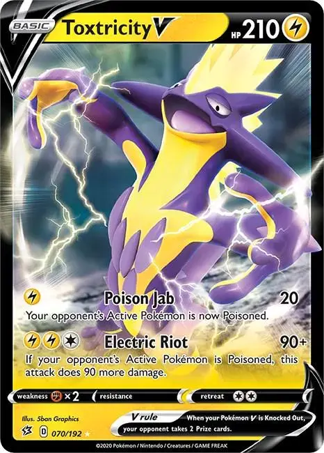 Toxtricity V - Pokemon Rebel Clash #70