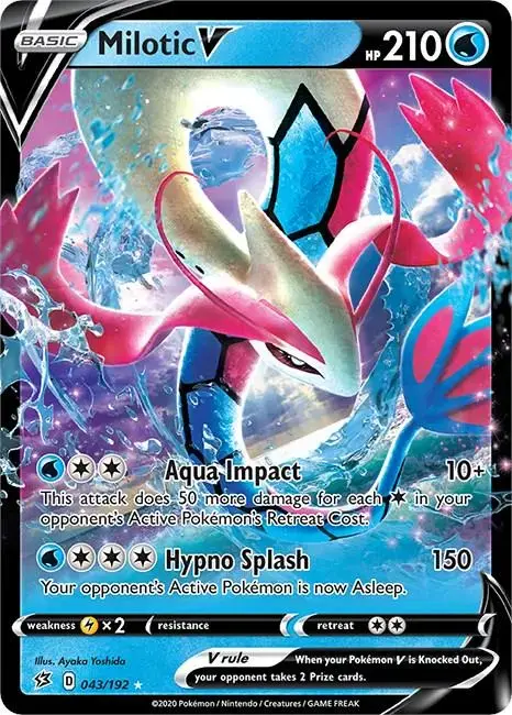 Milotic V - Pokemon Rebel Clash #43
