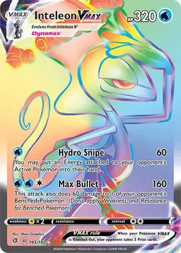 Inteleon VMAX 195 - Pokemon Rebel Clash