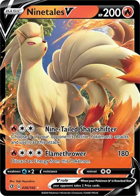 Ninetales V - Pokemon Rebel Clash #26