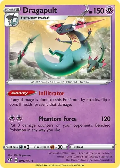 Dragapult - Pokemon Rebel Clash #91