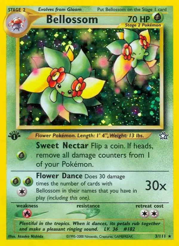 Bellossom [1st Edition] - Pokemon Neo Genesis #3