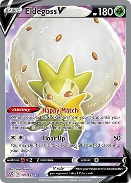 Eldegoss V 176 - Pokemon Rebel Clash