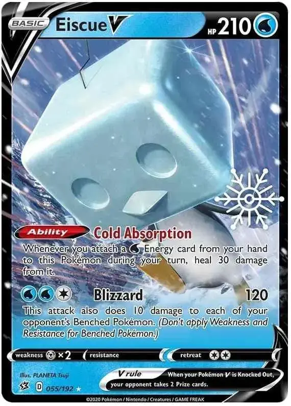 Eiscue V [Snowflake Stamp] - Pokemon Rebel Clash #55