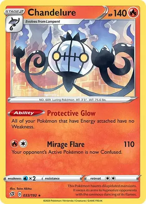 Chandelure - Pokemon Rebel Clash #33