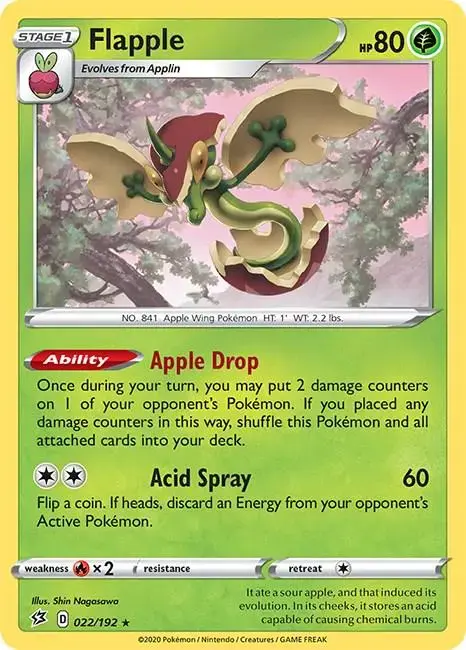Flapple - Pokemon Rebel Clash #22