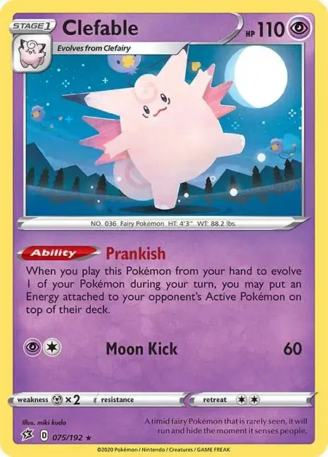 Clefable - Pokemon Rebel Clash #75