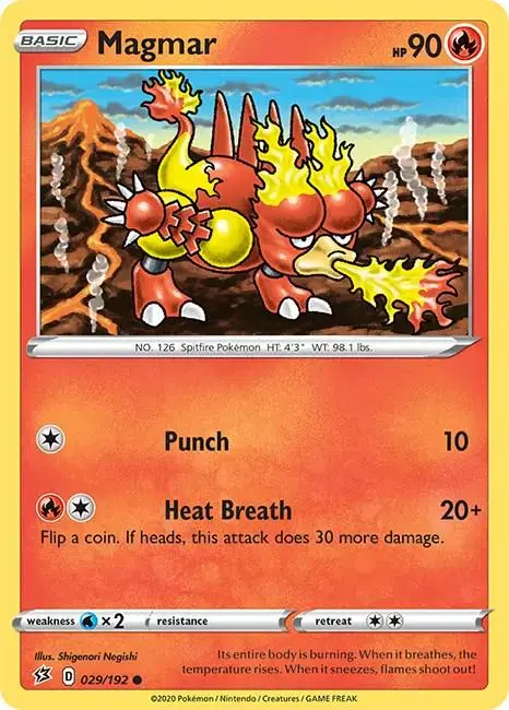 Magmar - Pokemon Rebel Clash #29