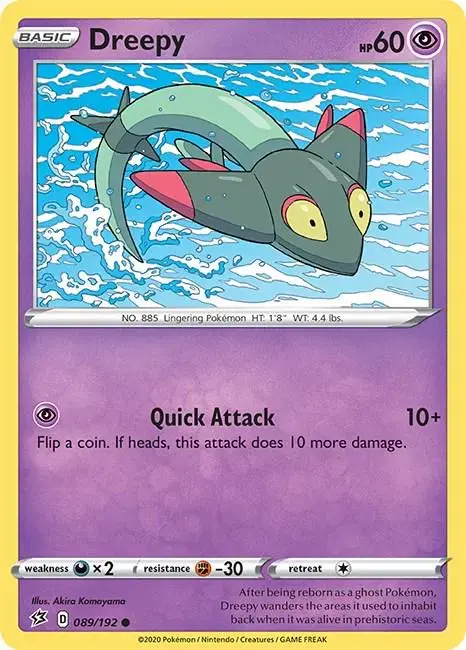 Dreepy - Pokemon Rebel Clash #89
