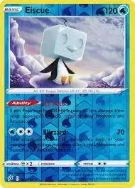 Eiscue [Reverse Holo] - Pokemon Rebel Clash #54