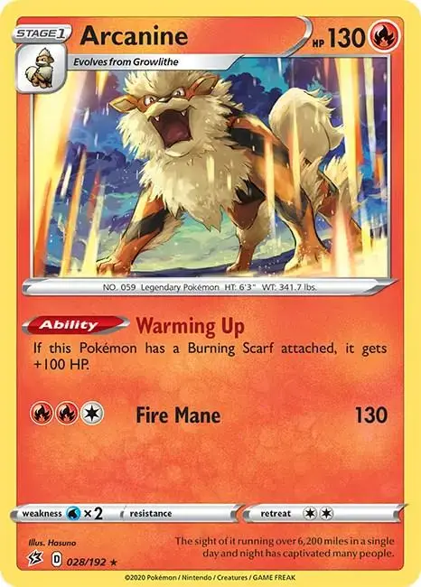 Arcanine - Pokemon Rebel Clash #28