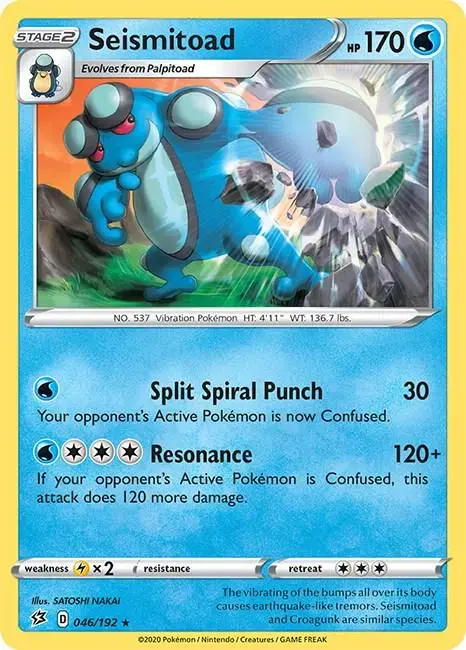 Seismitoad - Pokemon Rebel Clash #46