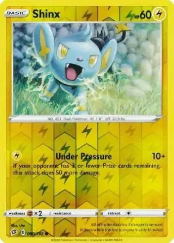 Shinx [Reverse Holo] - Pokemon Rebel Clash #60