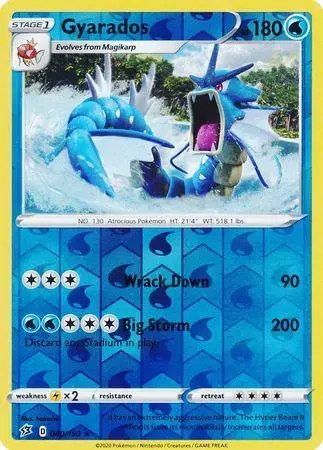 Gyarados [Reverse Holo] - Pokemon Rebel Clash #40