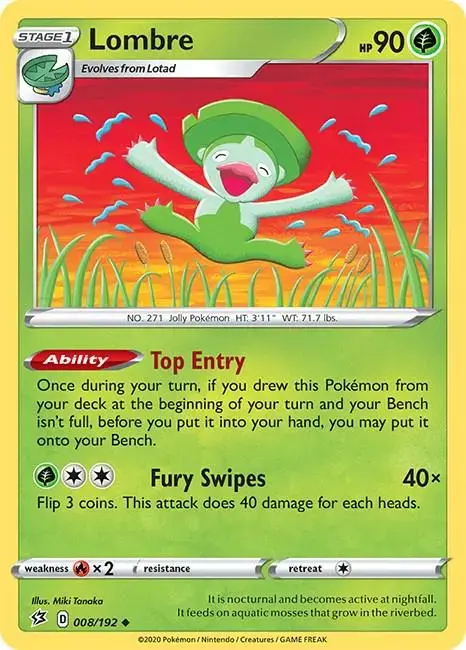 Lombre - Pokemon Rebel Clash #8