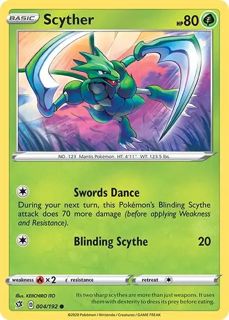 Scyther - Pokemon Rebel Clash #4