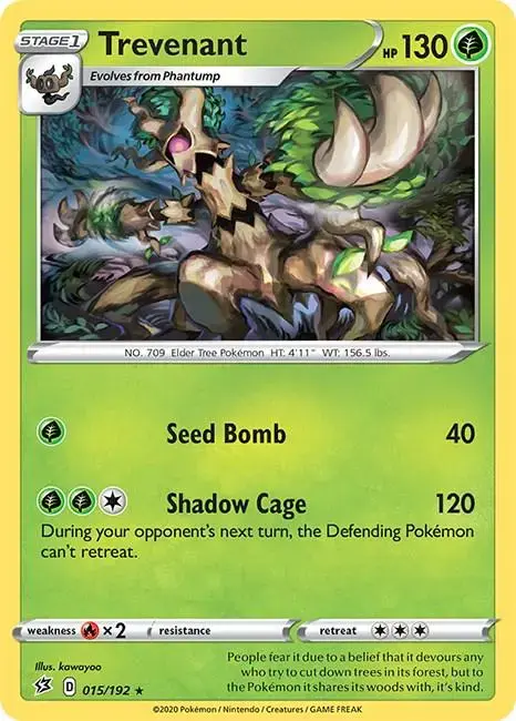 Trevenant - Pokemon Rebel Clash #15